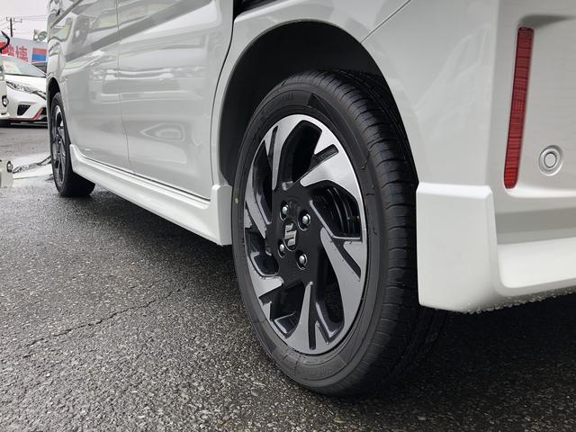 スペーシアカスタム ハイブリッドXSターボ 届出済未使用車 セーフティサポート スズキコネクト対応9インチナビ フルセグ Bluetooth接続 アラウンドビューカメラ 1タッチWパワスラ シート・ステアヒーター サーキュレータ パドルシフト(61枚目)