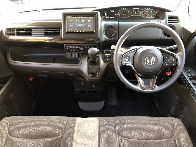 Ｎ－ＢＯＸ Ｌ　コーディネートスタイル　後期型　Ｈセンシング　衝突軽減　ＳＤナビ　ＢＴ接続　Ｂカメラ　Ｐソナー　前後ドラレコ　ＥＴＣ　ステアＳＷ　ＵＳＢ充電　Ｗ温シート　Ｗパワスラ　ＬＥＤオートライト　ＬＫＡＳ　ＡＣＣ　オートハイビーム（3枚目）