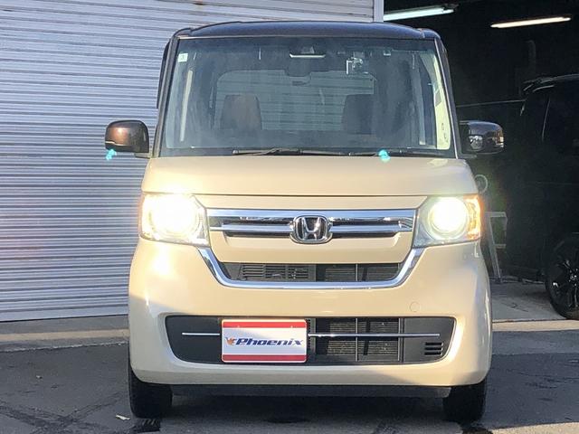 Ｎ－ＢＯＸ Ｌ　コーディネートスタイル　後期型　Ｈセンシング　衝突軽減　ＳＤナビ　ＢＴ接続　Ｂカメラ　Ｐソナー　前後ドラレコ　ＥＴＣ　ステアＳＷ　ＵＳＢ充電　Ｗ温シート　Ｗパワスラ　ＬＥＤオートライト　ＬＫＡＳ　ＡＣＣ　オートハイビーム（4枚目）