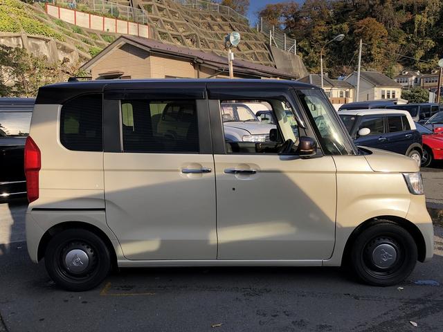 Ｎ－ＢＯＸ Ｌ　コーディネートスタイル　後期型　Ｈセンシング　衝突軽減　ＳＤナビ　ＢＴ接続　Ｂカメラ　Ｐソナー　前後ドラレコ　ＥＴＣ　ステアＳＷ　ＵＳＢ充電　Ｗ温シート　Ｗパワスラ　ＬＥＤオートライト　ＬＫＡＳ　ＡＣＣ　オートハイビーム（6枚目）