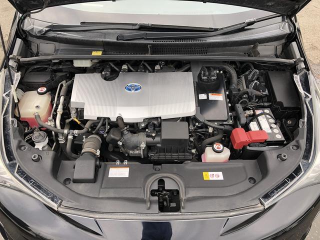 プリウス A モデリスタアップグレードスタイル セーフティセンス メモリナビ Bluetooth接続 バックカメラ 駐車支援 HUD LEDオートライト ETC ステアスイッチ Pソナー BSM レーダークルーズ(11枚目)