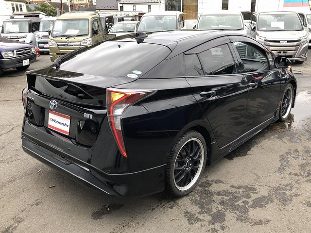 プリウス A モデリスタアップグレードスタイル セーフティセンス メモリナビ Bluetooth接続 バックカメラ 駐車支援 HUD LEDオートライト ETC ステアスイッチ Pソナー BSM レーダークルーズ(42枚目)