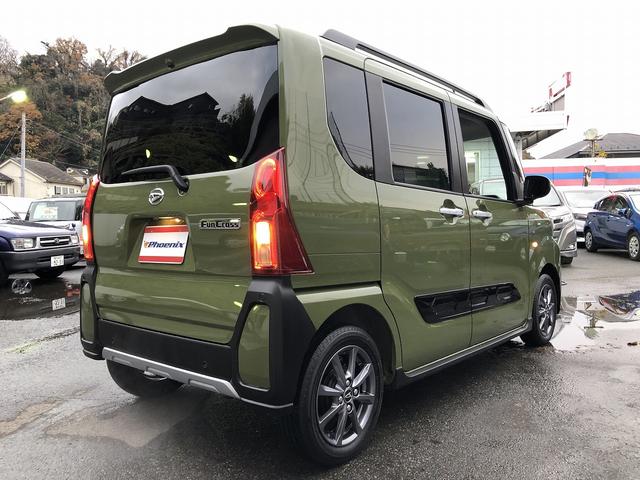 タント ファンクロス 9インチDPA BT・USB・カープレイ・HDMI接続 Bカメ スマアシ 1タッチWパワスラ LEDオートライト&フォグ シートヒーター ルーフレール 衝突回避支援 前後誤発進抑制 先行車発進お知らせ(7枚目)