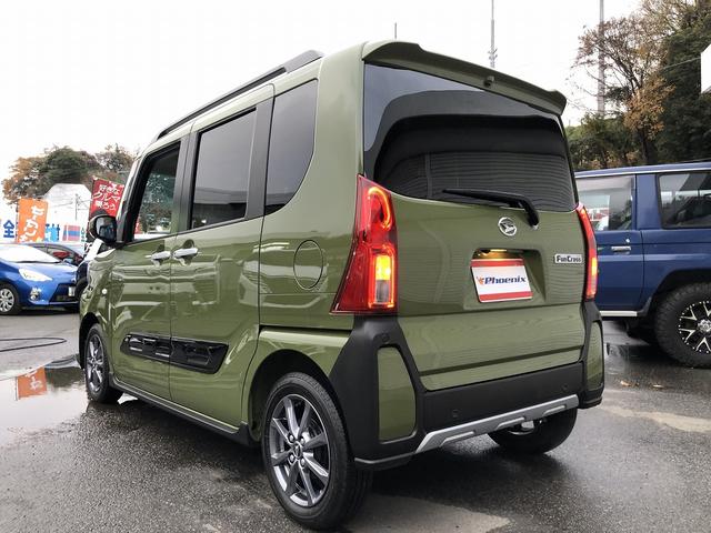 タント ファンクロス 9インチDPA BT・USB・カープレイ・HDMI接続 Bカメ スマアシ 1タッチWパワスラ LEDオートライト&フォグ シートヒーター ルーフレール 衝突回避支援 前後誤発進抑制 先行車発進お知らせ(9枚目)