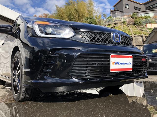 フィット ｅ：ＨＥＶ　ＲＳ　ホンダセンシング　衝突軽減　９型ワイドナビ　ＢＴ　カープレイ　Ｂカメ　Ｐソナー　前後ドラレコ　ステアＳＷ　パドルシフト　ＬＥＤオートライト　ＬＫＡＳ　ＡＣＣ　誤発進抑制　オートハイビーム　ＥＴＣ２．０（44枚目）