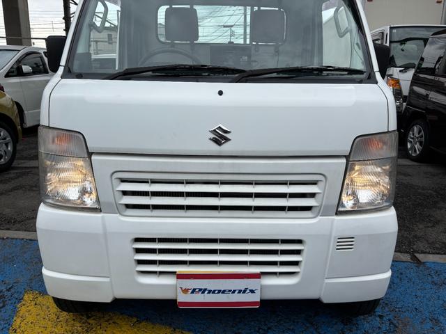 キャリイトラック ＫＵ　・修復歴無し・エアコン・パワステ・５ＭＴ・荷台シート・ユーザー買取車・ナビ・ＥＴＣ・三方開・フロアマット・バイザー（39枚目）