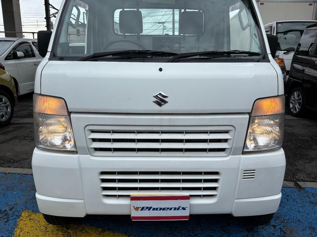 キャリイトラック ＫＵ　・修復歴無し・エアコン・パワステ・５ＭＴ・荷台シート・ユーザー買取車・ナビ・ＥＴＣ・三方開・フロアマット・バイザー（41枚目）