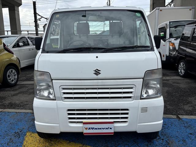 キャリイトラック ＫＵ　・修復歴無し・エアコン・パワステ・５ＭＴ・荷台シート・ユーザー買取車・ナビ・ＥＴＣ・三方開・フロアマット・バイザー（57枚目）