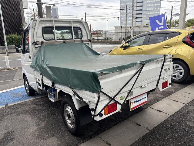 キャリイトラック ＫＵ　・修復歴無し・エアコン・パワステ・５ＭＴ・荷台シート・ユーザー買取車・ナビ・ＥＴＣ・三方開・フロアマット・バイザー（62枚目）
