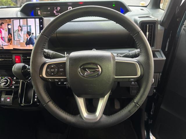 タント カスタムRS ・禁煙車・純正9型ナビ・Bluetooth・フルセグ・全方位カメラ・ETC・ドラレコ・電子パーキング・両側自動ドア・衝突軽減ブレーキ・先行車発進・標識認識・車線逸脱支援・ふらつき警報・LED・Fフォグ(9枚目)