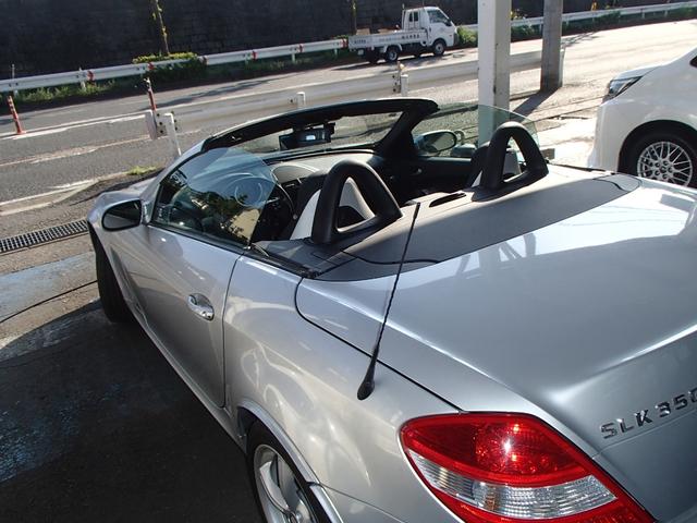 SLK350左Hディーラー車DVDナビBカメラ黒革S電動OP(7枚目)