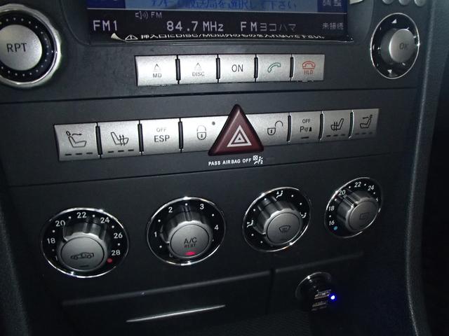 SLK350左Hディーラー車DVDナビBカメラ黒革S電動OP(16枚目)