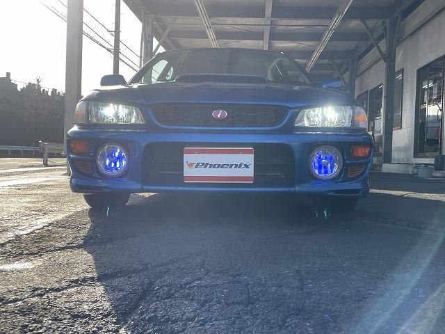 インプレッサ WRXタイプRA リミテッド 修復歴無し・特別仕様車・1000台限定車・シリアルNO803・純正エアロ・大型リアスポ・16アルミ・専用555シート・ETC・柿本改マフラー・ブリッツ車高調・タイミングベルト交換済み(13枚目)