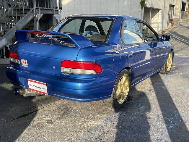 インプレッサ WRXタイプRA リミテッド 修復歴無し・特別仕様車・1000台限定車・シリアルNO803・純正エアロ・大型リアスポ・16アルミ・専用555シート・ETC・柿本改マフラー・ブリッツ車高調・タイミングベルト交換済み(18枚目)