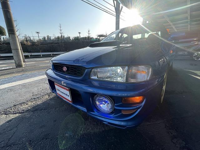 インプレッサ WRXタイプRA リミテッド 修復歴無し・特別仕様車・1000台限定車・シリアルNO803・純正エアロ・大型リアスポ・16アルミ・専用555シート・ETC・柿本改マフラー・ブリッツ車高調・タイミングベルト交換済み(43枚目)