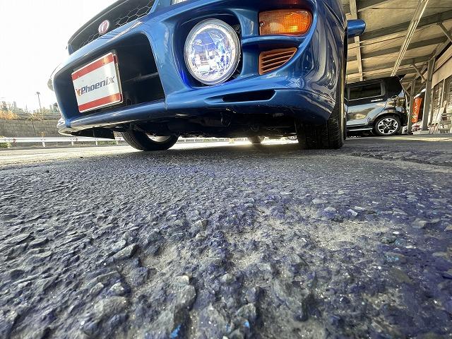 インプレッサ WRXタイプRA リミテッド 修復歴無し・特別仕様車・1000台限定車・シリアルNO803・純正エアロ・大型リアスポ・16アルミ・専用555シート・ETC・柿本改マフラー・ブリッツ車高調・タイミングベルト交換済み(44枚目)