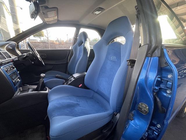 インプレッサ WRXタイプRA リミテッド 修復歴無し・特別仕様車・1000台限定車・シリアルNO803・純正エアロ・大型リアスポ・16アルミ・専用555シート・ETC・柿本改マフラー・ブリッツ車高調・タイミングベルト交換済み(77枚目)