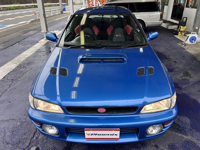 インプレッサ ＷＲＸ　ＲＡ　ＳＴｉバージョンＩＶ　Ｖ　ＬＴＤ　修復歴無し・純正５速ＭＴ・タイベル交換済み・ブリッツ車高調・スピードライン１６アルミ・フジツボマフラー・ルーフベンチレーター・ＳＴＩマッドフラップ・ＳＴＩタワーバー・ＳＴＩセミバケ・社外キーレス・（10枚目）