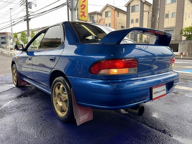 インプレッサ ＷＲＸ　ＲＡ　ＳＴｉバージョンＩＶ　Ｖ　ＬＴＤ　修復歴無し・純正５速ＭＴ・タイベル交換済み・ブリッツ車高調・スピードライン１６アルミ・フジツボマフラー・ルーフベンチレーター・ＳＴＩマッドフラップ・ＳＴＩタワーバー・ＳＴＩセミバケ・社外キーレス・（20枚目）