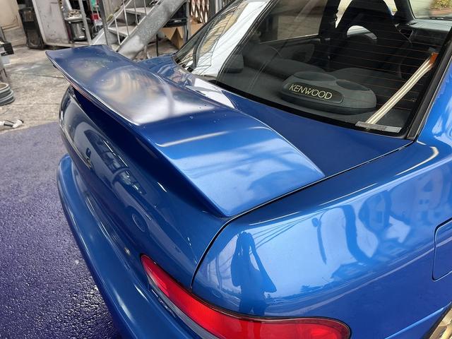 インプレッサ ＷＲＸ　ＲＡ　ＳＴｉバージョンＩＶ　Ｖ　ＬＴＤ　修復歴無し・純正５速ＭＴ・タイベル交換済み・ブリッツ車高調・スピードライン１６アルミ・フジツボマフラー・ルーフベンチレーター・ＳＴＩマッドフラップ・ＳＴＩタワーバー・ＳＴＩセミバケ・社外キーレス・（47枚目）