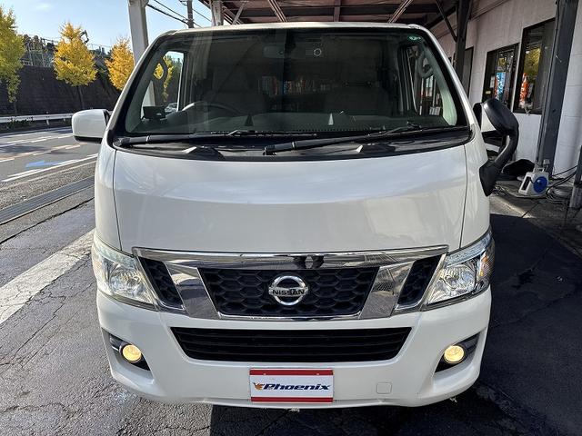NV350キャラバンバン ロングプレミアムGX 修復歴無し・禁煙車・ナビ・バックカメラ・BT・CD・DVD・ETC・ドラレコ・リアエアコン・ベッドキット・フルフラットシート・両側スライドドア・HIDライト・スマートキー・プッシュスタート・(9枚目)