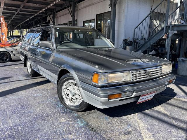 マークIIワゴン LGグランデエディション 修復歴無し・タイミングベルト交換済み(シール有り)・純正14アルミ・ルーフレール・オートライト・フォグ・電格ミラー・直6エンジン・ウッドパネル(10枚目)