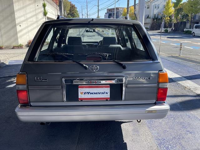 マークIIワゴン LGグランデエディション 修復歴無し・タイミングベルト交換済み(シール有り)・純正14アルミ・ルーフレール・オートライト・フォグ・電格ミラー・直6エンジン・ウッドパネル(13枚目)