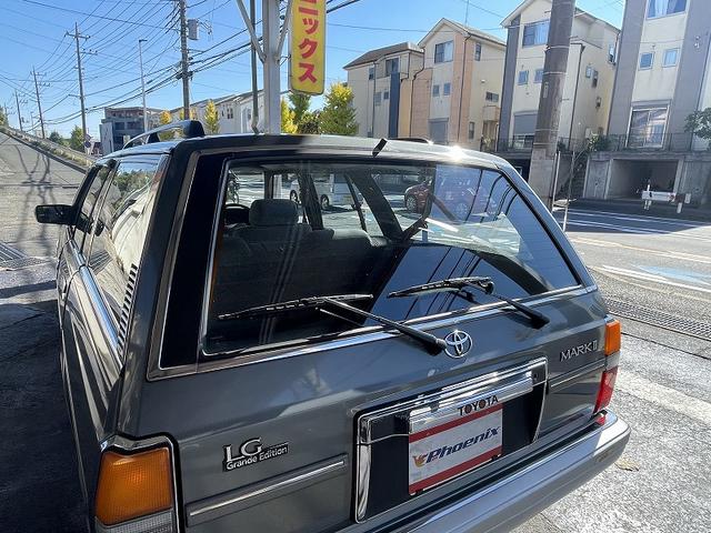 マークIIワゴン LGグランデエディション 修復歴無し・タイミングベルト交換済み(シール有り)・純正14アルミ・ルーフレール・オートライト・フォグ・電格ミラー・直6エンジン・ウッドパネル(44枚目)