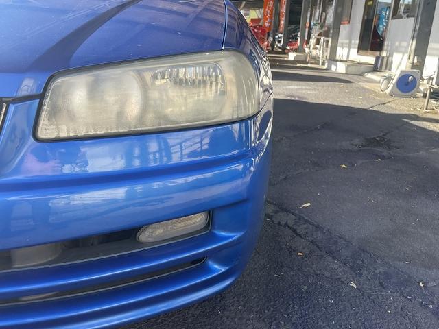 スカイライン ＧＴ　修復歴無し・純正５速ＭＴ車・純正ベイサイドブルー・タイミングベルト交換済み（２０２３．１０．１１．２０２８２６ｋｍ時）・ＭＯＭＯステアリング・柿本改マフラー・ＥＴＣ・（50枚目）