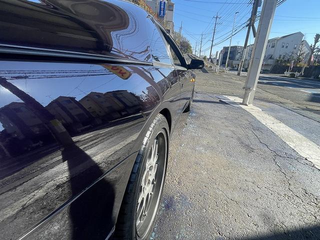 フェアレディZ バージョンR ツインターボ 禁煙車・ワンオーナー車・純正5速MT・記録簿有ツインターボ・Tバールーフ・2by2・BBS18インチアルミ・クスコ車高調・純正レカロシート・HID・純正ミッドナイトパープル・走行5.2万キロ・ETC・(50枚目)