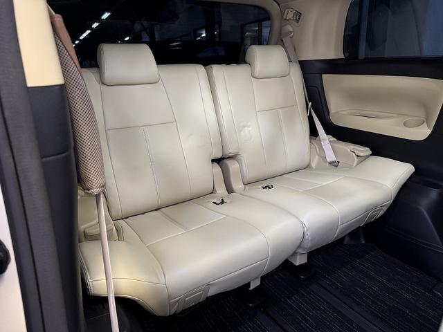 アルファード 2.5X 後期仕様(フロント、リア回り)・ワーク20アルミ・TEIN車高調・モデリスタエアロFSR・革調シートカバー・9型ナビTV・10型後席フリップダウンモニター・ドラレコ・ETC・ウッドコンビハンドル(68枚目)