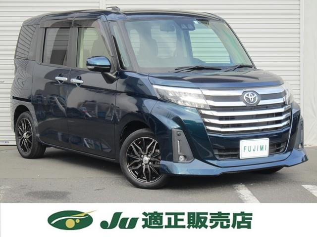 ルーミー カスタムＧ　ナビＴＶＢカメラ・電動パーキング・追突軽減・ＬＥＤヘッドライト・両側電動ドア・クルーズコントロール・サンシェード・スマートキー・ステアリングリモコン・記録簿・禁煙車（2枚目）
