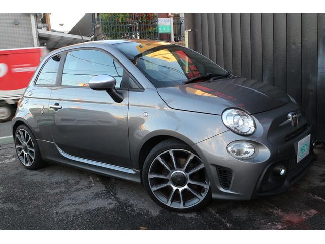 アバルト595 ツーリズモ 赤革シート パドルシフト スポーツモード パイオニアナビ DTV 前後ドライブレコーダー ETC リアバックセンサー(8枚目)