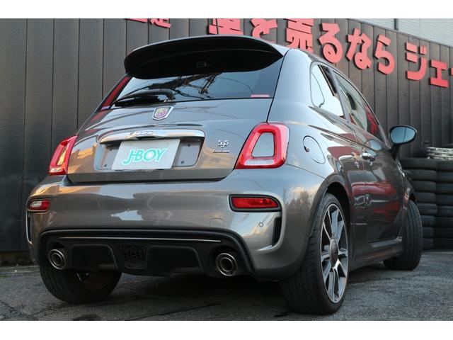 アバルト595 ツーリズモ 赤革シート パドルシフト スポーツモード パイオニアナビ DTV 前後ドライブレコーダー ETC リアバックセンサー(11枚目)