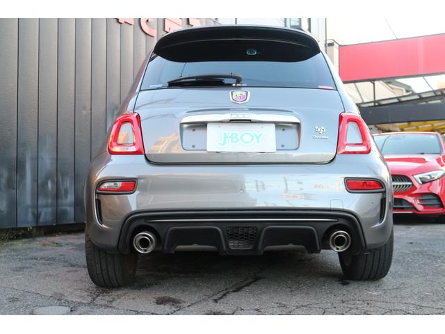 アバルト595 ツーリズモ 赤革シート パドルシフト スポーツモード パイオニアナビ DTV 前後ドライブレコーダー ETC リアバックセンサー(12枚目)