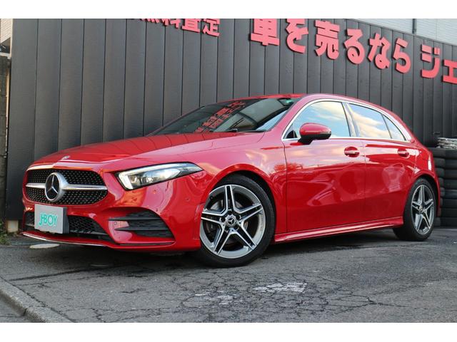 Aクラス A200d AMGライン レーダーセフティ・ナビゲーションパッケージ ハーフレザーシート キーレスゴー 純正ナビ DTV バックカメラ ブルートゥース アダプティブクルーズコントロール LEDライト(4枚目)