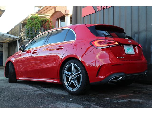 Aクラス A200d AMGライン レーダーセフティ・ナビゲーションパッケージ ハーフレザーシート キーレスゴー 純正ナビ DTV バックカメラ ブルートゥース アダプティブクルーズコントロール LEDライト(7枚目)