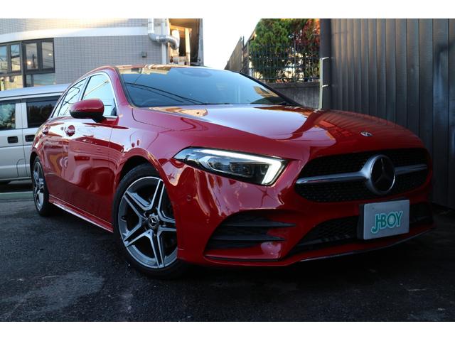 Aクラス A200d AMGライン レーダーセフティ・ナビゲーションパッケージ ハーフレザーシート キーレスゴー 純正ナビ DTV バックカメラ ブルートゥース アダプティブクルーズコントロール LEDライト(8枚目)