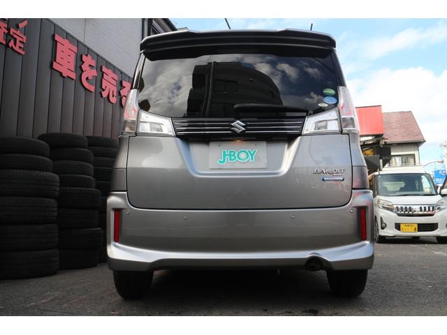 ソリオバンディット ハイブリッドＭＶ　デュアルカメラブレーキサポート　車線逸脱警報　追従クルーズコントロール　アラウンドビューモニター　スマートキー　プッシュスタート　ナビ　バックカメラ　ＥＴＣ　シートヒーター　左Ｒドアパワースライドドア（13枚目）