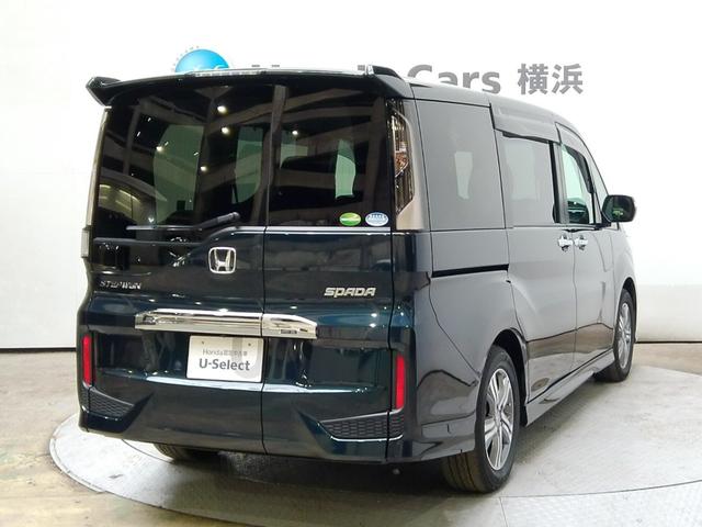 ステップワゴンスパーダ ｅ：ＨＥＶスパーダＧホンダセンシング　７人　後席モニター（リモコン付き）　前後ドラレコ　メモリーナビ　Ｂｌｕｅｔｏｏｔｈ　リアカメラ　ＥＴＣ２．０　ＬＥＤヘッドライト・フォグライト　オートライト　ＵＳＢ　純正アルミ　ドアバイザー（22枚目）