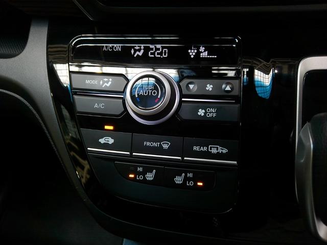 フリードハイブリッド ハイブリッド・クロスター　６人　ＨｏｎｄａＳＥＮＳＩＮＧ　前後ドラレコ　ディスプレイオーディオ　リアカメラ　ＥＴＣ　　ＬＥＤヘッドライト・フォグライト　前席シートヒーター　プラズマクラスター　両側電動スライドドア　純正アルミ（16枚目）