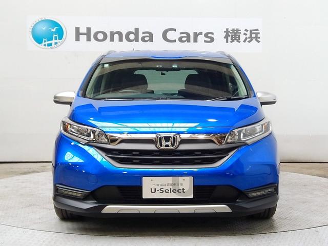 フリードハイブリッド ハイブリッド・クロスター　６人　ＨｏｎｄａＳＥＮＳＩＮＧ　前後ドラレコ　ディスプレイオーディオ　リアカメラ　ＥＴＣ　　ＬＥＤヘッドライト・フォグライト　前席シートヒーター　プラズマクラスター　両側電動スライドドア　純正アルミ（23枚目）