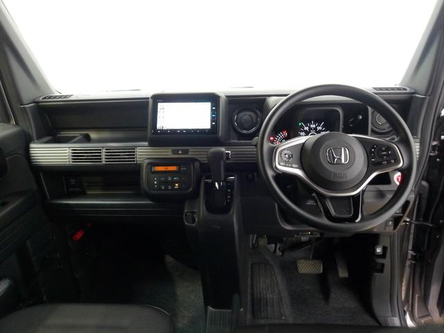 N-VAN+スタイル ファン・ターボ HondaSENSING ドラレコ メモリーナビ リアカメラ USB入力端子 Bluetooth LEDヘッドライト・フォグライト オートライト ETC ドアバイザー アダクティブクルーズコントロール(14枚目)