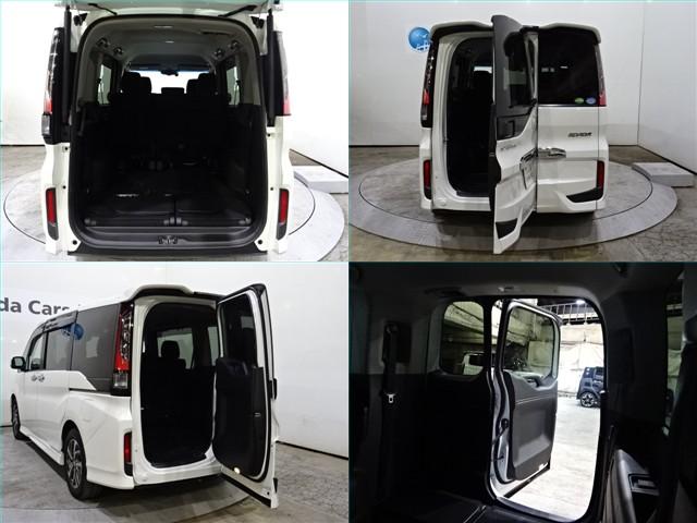 ステップワゴンスパーダ スパーダホンダセンシング 8人 HondaSENSING ドラレコ メモリーナビ リアカメラ ETC 純正アルミ ドアバイザー LKA 盗難防止 助手席エアバッグ Wパワスラ Bluetoothオーディオ 記録簿有 地デジ(20枚目)