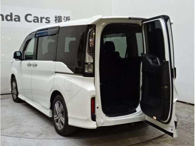 ステップワゴンスパーダ e:HEVスパーダGホンダセンシング 7人 メモリーナビ Bluetooth リアカメラ 後席モニター 前後ドラレコ 両側電動スライドドア LEDヘッドライト・フォグライト USB 純正アルミ ETC2.0 ドアバイザー ワンオーナー(23枚目)