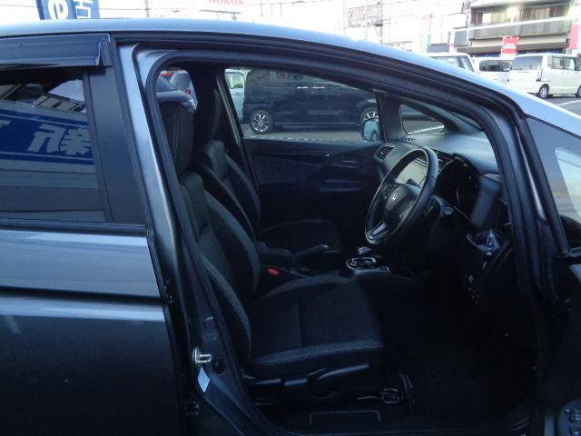 １列目シートの写真です。