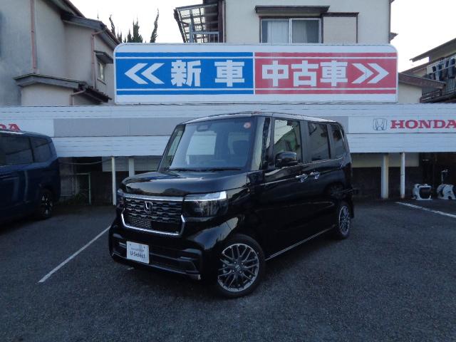 N-BOXカスタム ターボ イモビライザー 1オナ 衝突被害軽減 ベンチシート キーフリー ESC パワステ 両席エアバック サイドエアバッグ ターボ車 USB接続 スマキー Bカメ パワーウィンドウ 整備記録簿 ABS(20枚目)