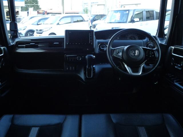 N-BOXカスタム G・Lターボホンダセンシング 両側PWスライドドア Bモニタ Iストップ セキュリティー 点検記録簿 USB接続 クルーズコントロール キーレスエントリー ヒーター VSA ベンチS LEDランプ(15枚目)