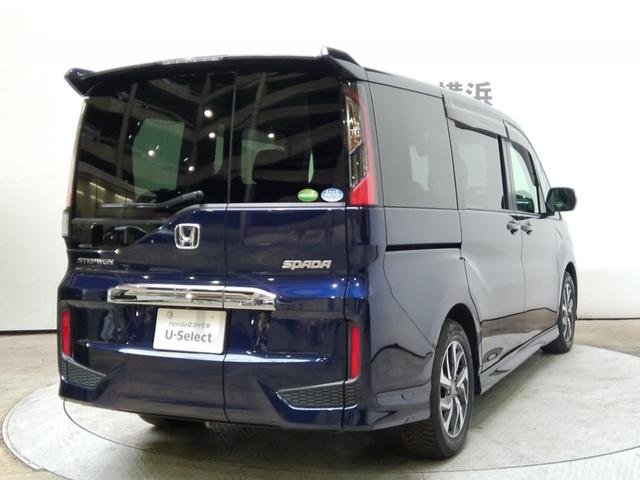 ステップワゴンスパーダ スパーダホンダセンシング 7人 メモリーナビ リアカメラ 後席モニター 両側電動ドア パドルシフト ETC ワンオーナー LEDライト LEDフォグ ホンダセンシング フルセグTV USB BTオーディオ DVD/CD再生(21枚目)