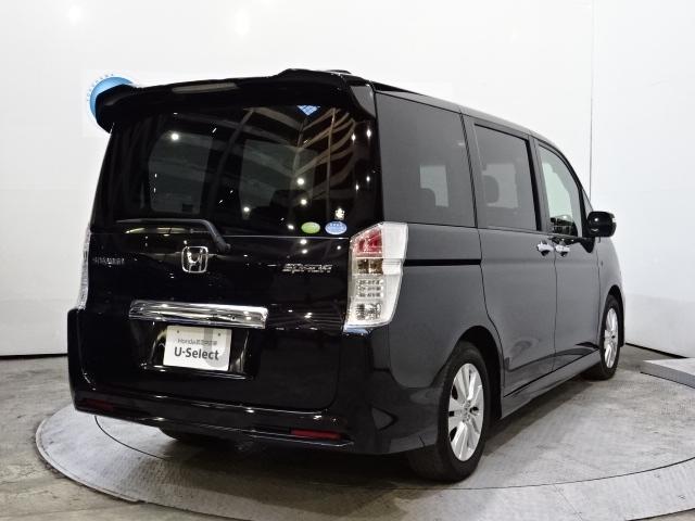 ステップワゴンスパーダ Zクールスピリット 8人 HDDナビ 全周囲カメラ 後席モニター 両側電動ドア ETC 純正アルミ HIDライト パドルシフト ワンオーナー オートライト バックカメ キーフリー ナビTV 横滑防止 記録簿付き パワステ(21枚目)